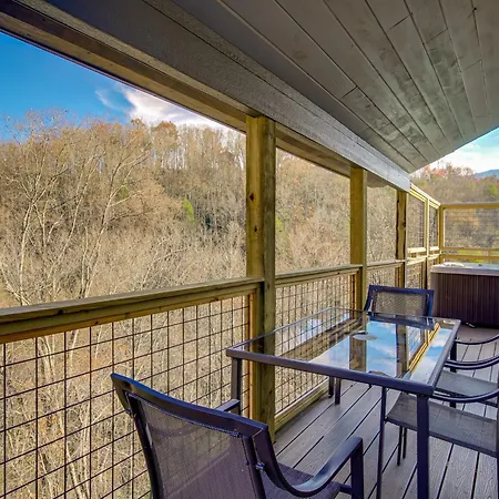 Gatlinburg Cabin With Game Room, Hot Tub And Mtn Views Exterior foto